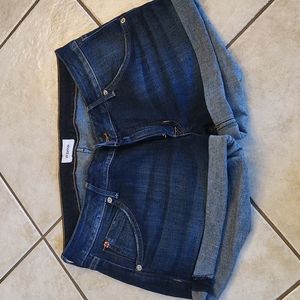 Hudson Denim Midi Short